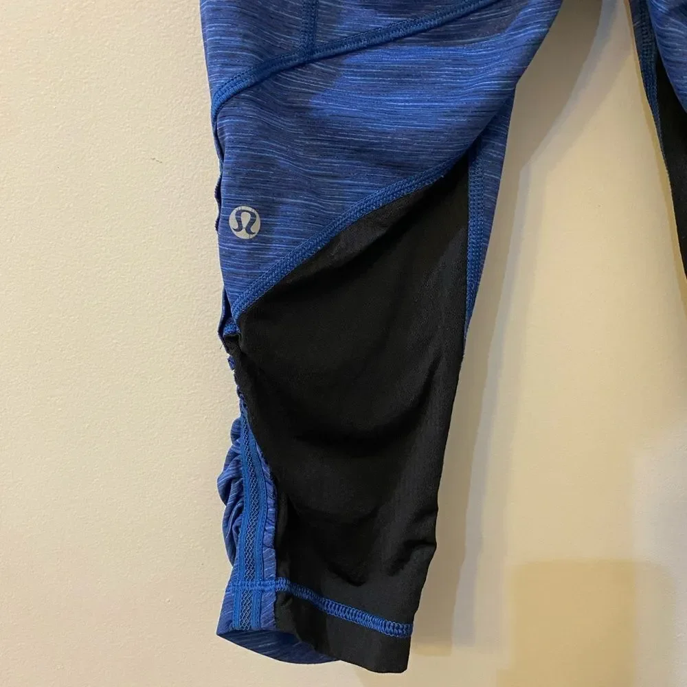 Lululemon Run For Your Life Crop Leggings Women Size 4